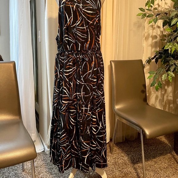 New Plus Size Sleeveless Black 3X Summer Dress - Picture 5 of 10